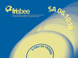 Frisbee f&ecirc;te ses 5 ans!